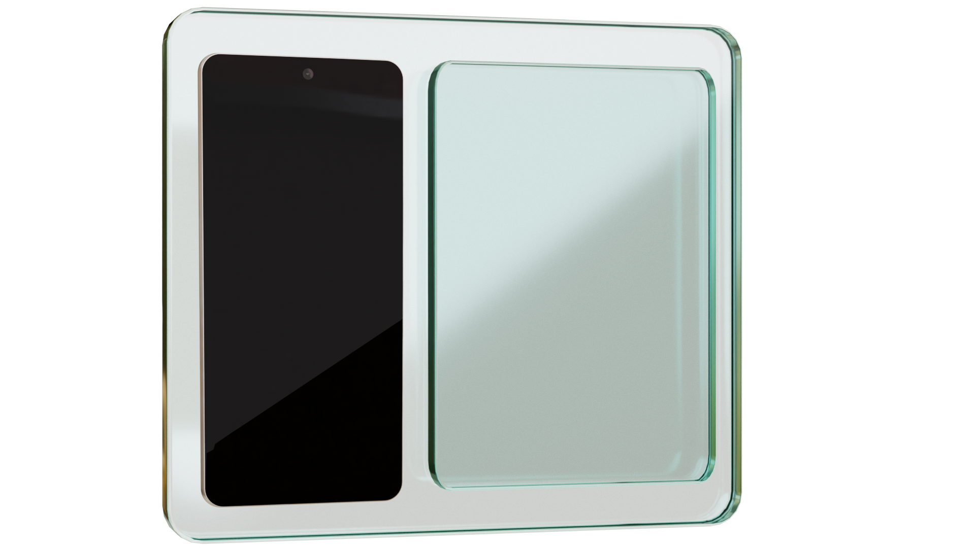 Next On 3D Perspective Mockup